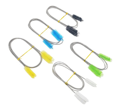 Stainless Steel Aquarium Cleaning Brush for Lily Pipe, Air Tube, Hose, and Water Pump Accessories