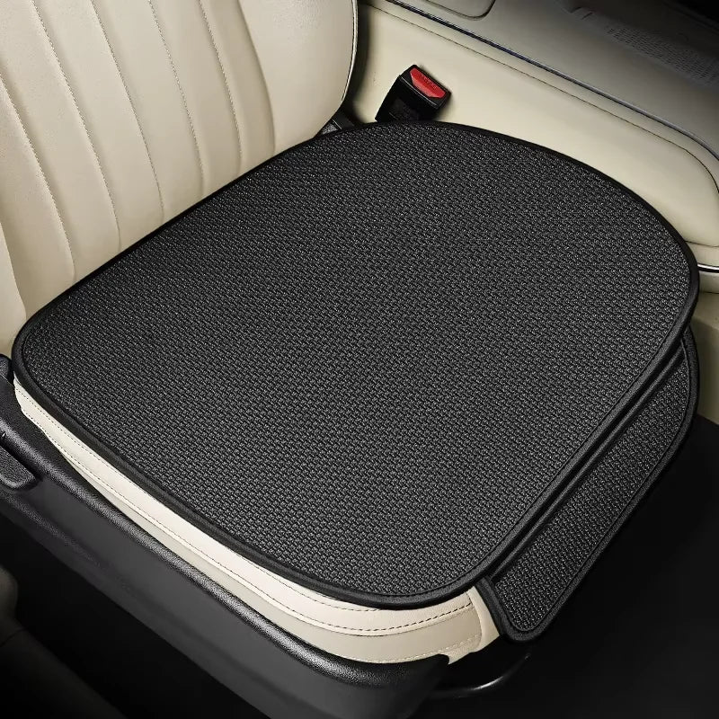 Breathable Ice Silk Car Seat Cushion - Non-Slip Universal Seat Protector for Summer Driving & Car Interior Comfort