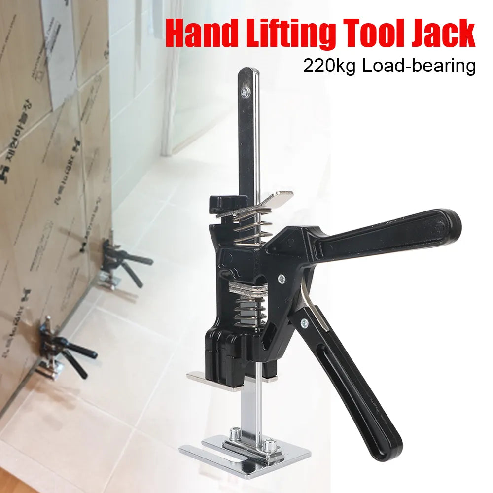 Multifunction Tile Height Adjuster Elevator Tool: Labor-Saving Arm Jack for Door Panel, Drywall Lifting - Hand Lifting Tool Lifter