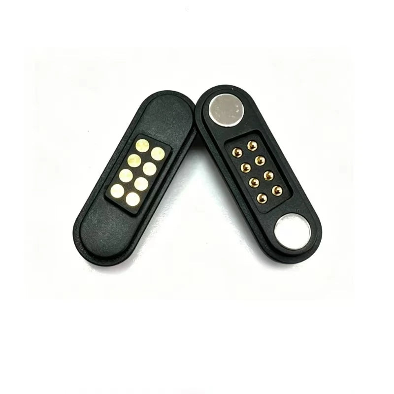 Magnetic Pogo Pin Connector - 2–14 Pin Spring-Loaded Contact Charging Dock, 2.8mm Pitch Plug