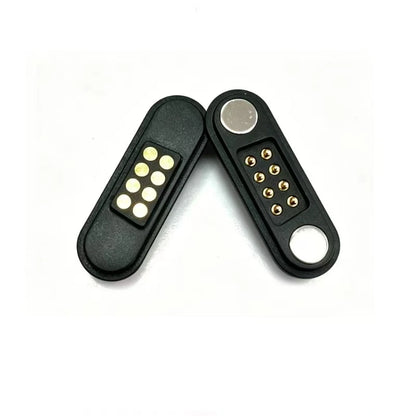 Magnetic Pogo Pin Connector - 2–14 Pin Spring-Loaded Contact Charging Dock, 2.8mm Pitch Plug