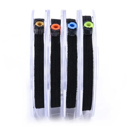 Fishing Tippet Spool Rings – Plastic Wire Loop Tackle Tool, Fly Fishing Tippet Holder with Spool Bands 69HD