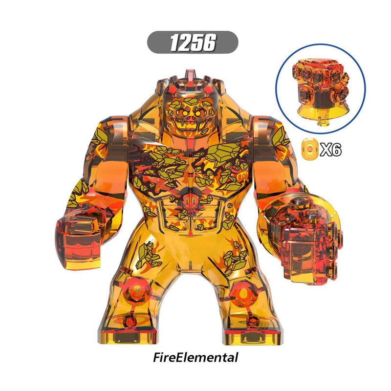 Anime Snow Monster Franky Eagle Eye Building Blocks – DY640 DY641 WM2786 Assemble Toy for Kids