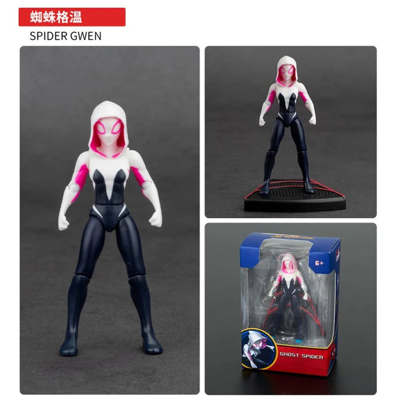 ZD Toys Avengers Legends Action Figures – Iron Man, Spider-Man, Thor, Captain America, Thanos, Hulk, War Machine Gift Set