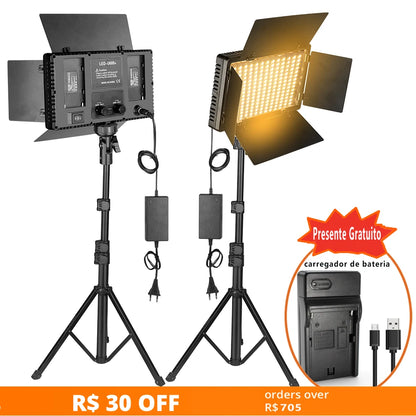 Nagnahz U800 LED Photo Studio Light - Portable Lighting for TikTok, YouTube, Gaming, and Live Video Recording
