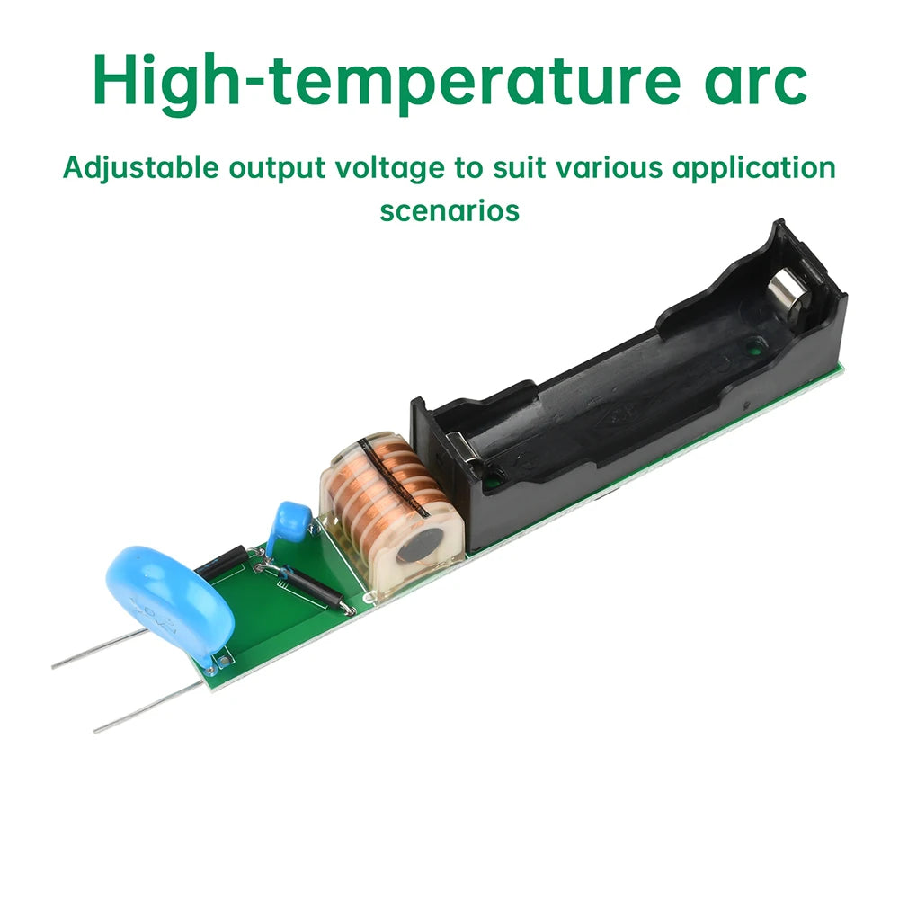 3.7V 20KV High-Voltage Ignition Coil Booster - Arc Pulse Step-Up Transformer & Power Supply Inverter