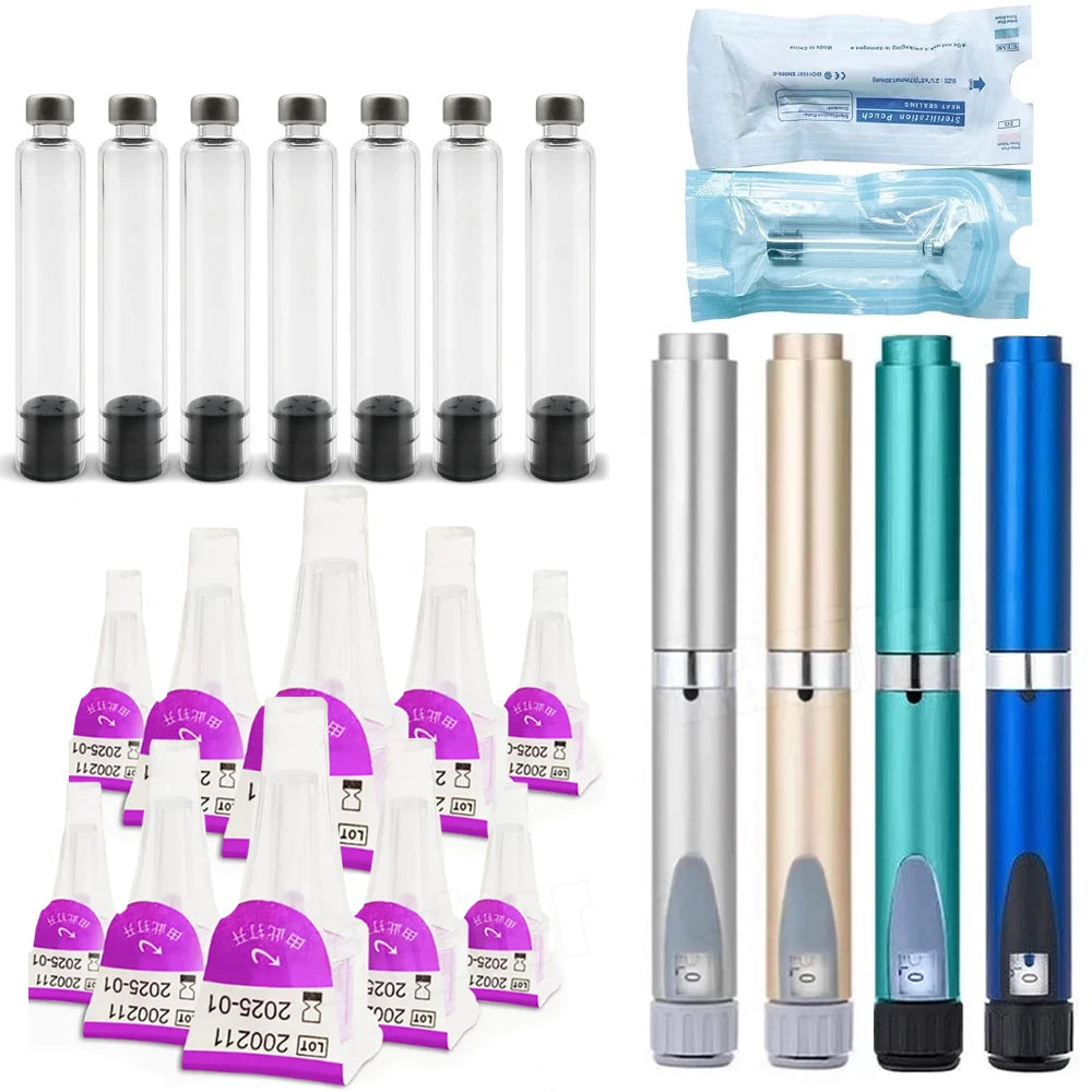 3ml Magic Pen Insulin Cartridges – Empty Cassette Bottle for Medical, Aesthetic & Tattoo Use