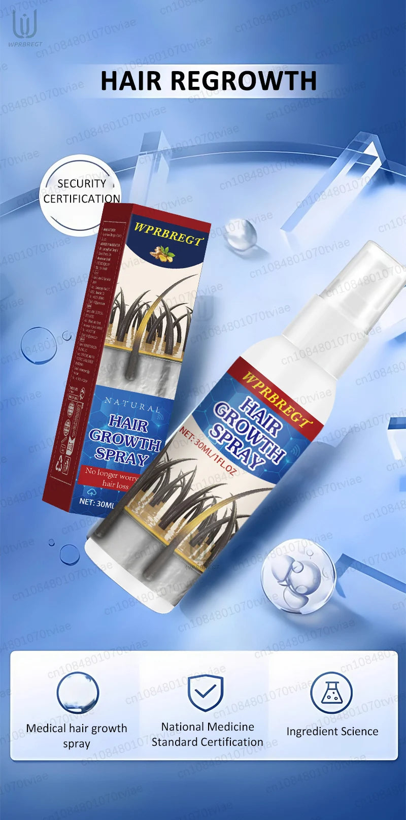 Hair Water Spray – Specially Formulated for Regular Use to Nourish and Revitalize Hair