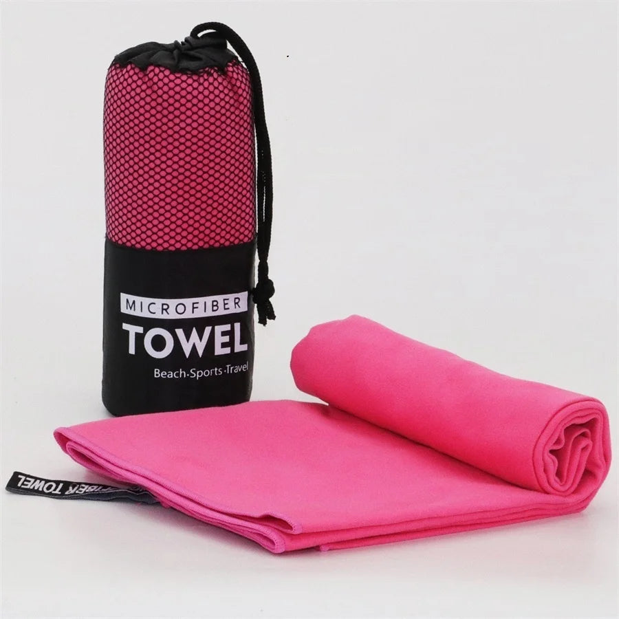 Quick Dry Sports Towel - Extra Large Microfiber Swimming, Pool, Beach & Travel Towel for Outdoor Activities