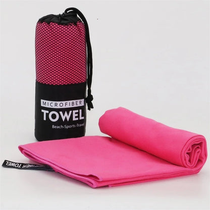 Quick Dry Sports Towel - Extra Large Microfiber Swimming, Pool, Beach & Travel Towel for Outdoor Activities