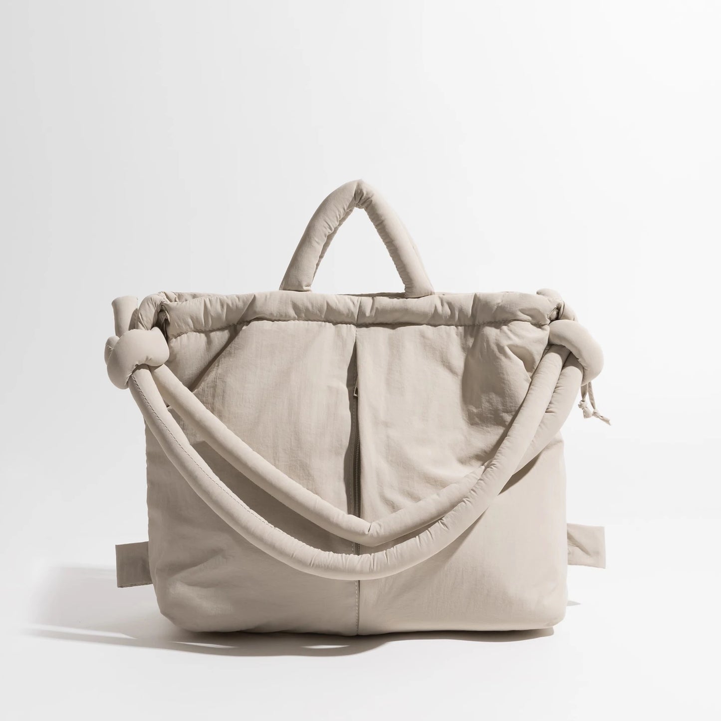 2023 Casual Nylon Padded Tote Bag – Soft Puffer Shoulder & Crossbody Handbag for Women, Large Capacity Vintage Design