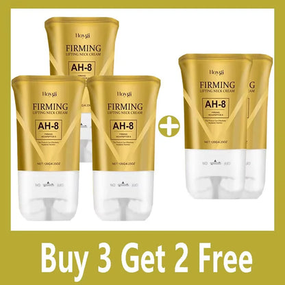 Neck Wrinkle Cream with Massage Roller – Firming, Whitening & Moisturizing Neck & Chin Care