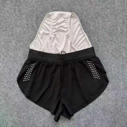 Men’s Lined Running Shorts - Lightweight Outdoor Sports & Beach Training Pants
