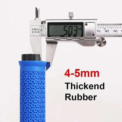 BUCKLOS Lock-On Bicycle Handlebar Grips — Anti-Slip Waterproof MTB Damping Cuffs for Mountain Bikes