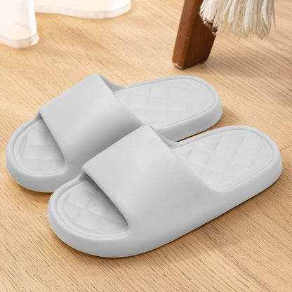 Men’s Summer Cloud Slippers – Soft Non-Slip Sole Sandals for Home, Beach, Indoor & Outdoor Casual Wear