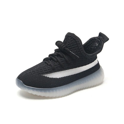 Children's Lightweight Coconut Woven Shoes - Non Slip Rubber Sole Outdoor Sports Mesh Sneakers for Baby Boys & Girls