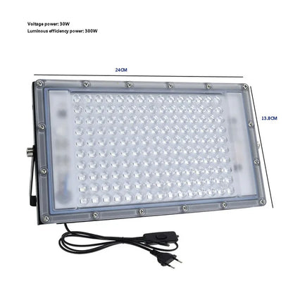 LED UV Curing Lamp — 100W/300W 365nm & 395nm Purple Light for Glue, Resin & Fluorescent Detection