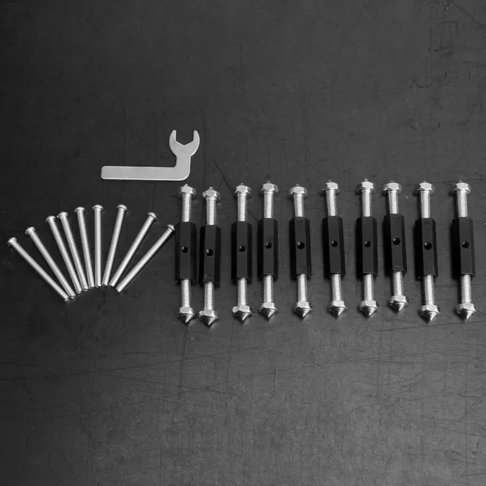 Wall Switch Socket Cassette Repair Tool | Adjustable Screws Support Rod with Wrench for 86/118 Type Electrical Accessories