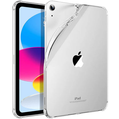 Transparent iPad Case - Clear Protective Cover for iPad A16/11th Gen, 7th–10th Gen, 10.2/10.9-Inch & Mini 1–8