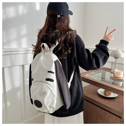 Cute Anime Snoopy Backpack — Large Capacity Oxford Cloth Student Travel Casual Bag
