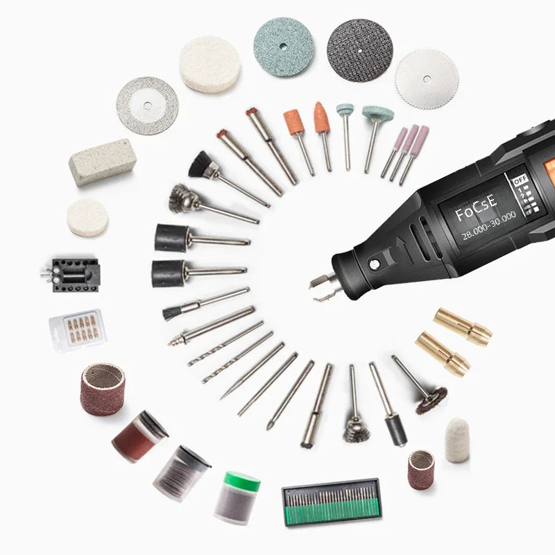 147/262PCS Rotary Tool Accessory Set for Dremel – Grinding, Polishing & Mini Drill Accessories Kit for Multi-Function Power Tool Use