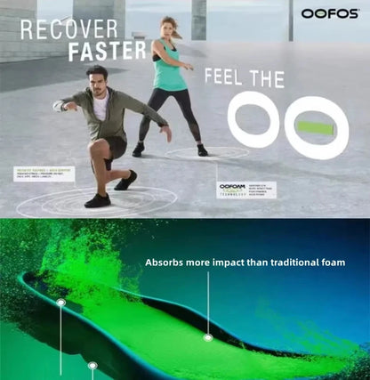 OOFOS New Sandals – Lightweight Recovery Slippers for Men & Women, Soft Bottom Indoor Slides & Beach Shoes