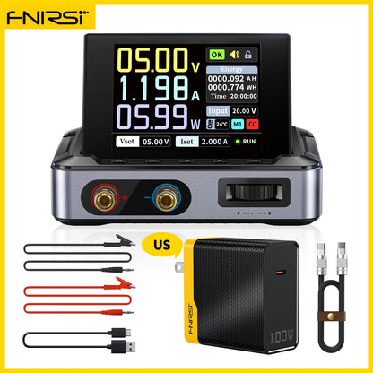 FNIRSI DPS-150 Mini Laboratory DC Power Supply — Adjustable 30V 5A Digital Display CNC Regulator