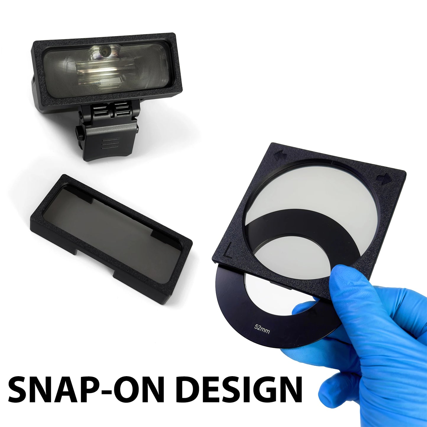 Godox MF12 Dental Photography Polarizer Kit Cross-Polarization Flash Set for Reflection-Free Intraoral & Clinical Imaging
