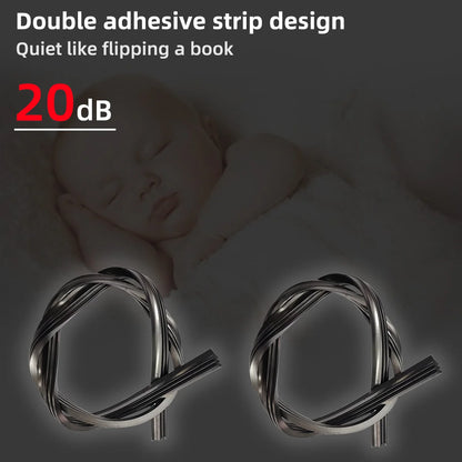 Universal J/U-Shaped Double Rubber Strip Wiper Blade - Front Windshield Glass Cleaner for Enhanced Wiping