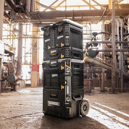 TOUGHBUILT All-in-One Tool Box - Waterproof Stackable Rolling Storage Case for Electricians, Camping & Vehicle Repair
