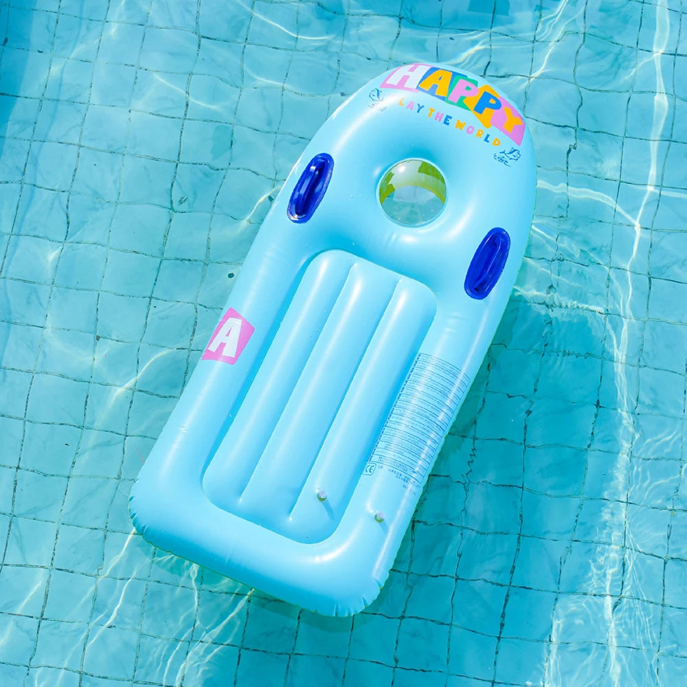 Inflatable Pool Float and Water Hammock - Swimming Ring, Floating Lounge Bed, and Summer Pool Accessory for Relaxing in the Water