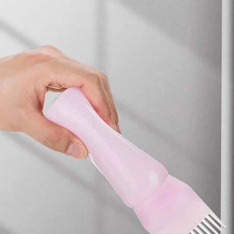 Hair Dye Applicator Brush Bottles - Dyeing Shampoo Bottle with Oil Comb, Hair Coloring Styling Tool