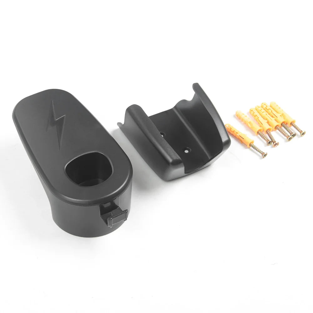Car Charging Cable Mount – Wall Charger Holder with Chassis & Connector Bracket for Tesla Model 3/Y Accessories