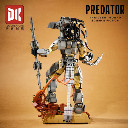 Predator MOC Building Blocks – 978PCS Alien Movie DIY Mini Figure Toy for Kids Birthday Gift