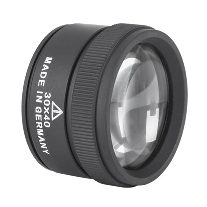 30x Metal Magnifier Loop – Jewelry Identification & Repair Microscope for Circuit Boards & Watches