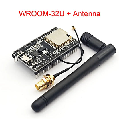 ESP32-WROOM-32U WROVER WiFi Module with 2.4G Antenna — ESP32 Development Board