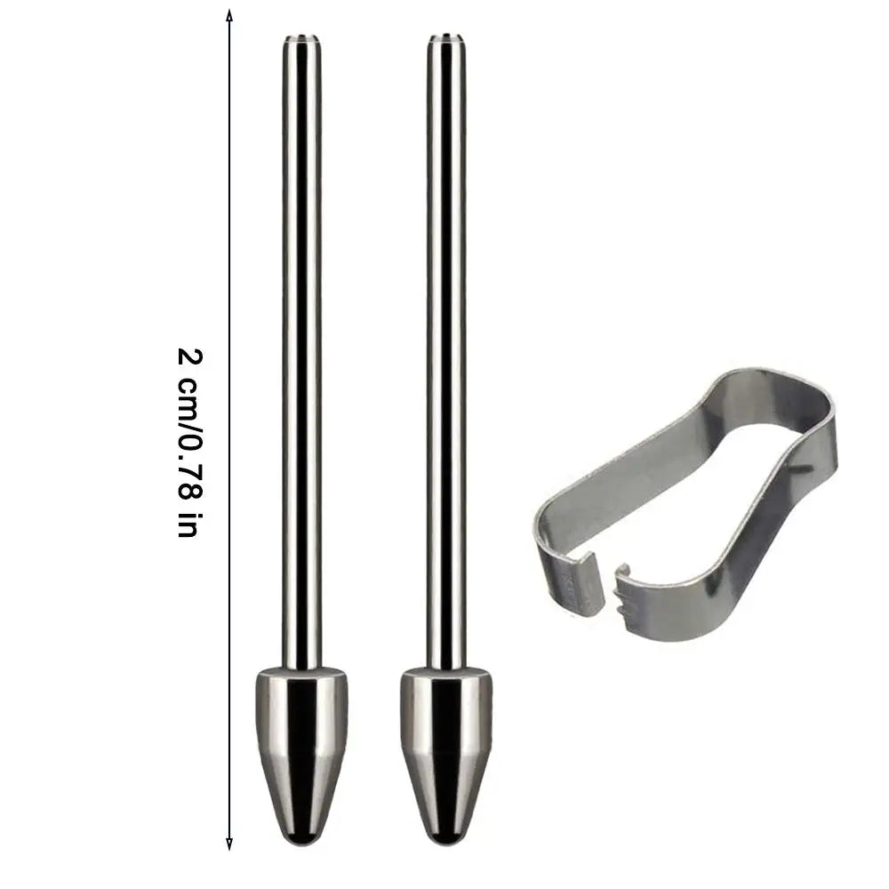 Wear-Resistant Tablet Pencil Nib - Replaceable Titanium Alloy Stylus Tip for Samsung Galaxy Tab S6/S7/S8/S9/S23/Note 1
