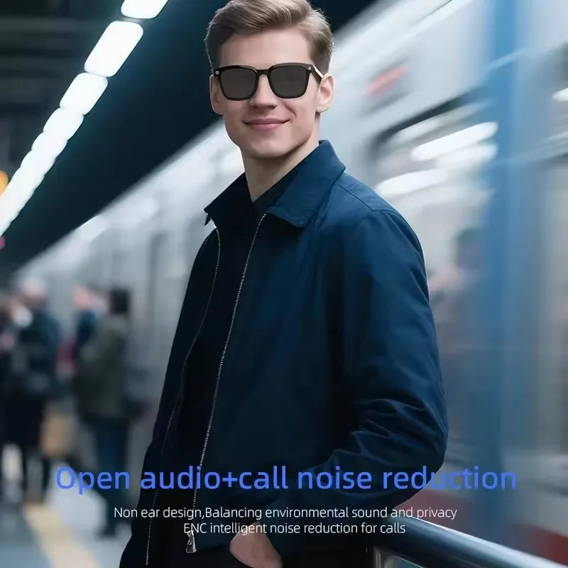 Lenovo AI Smart Glasses - 8MP HD Camera 4K Video Recording AI Translation Bluetooth Music & Smart Sunglasses 2026