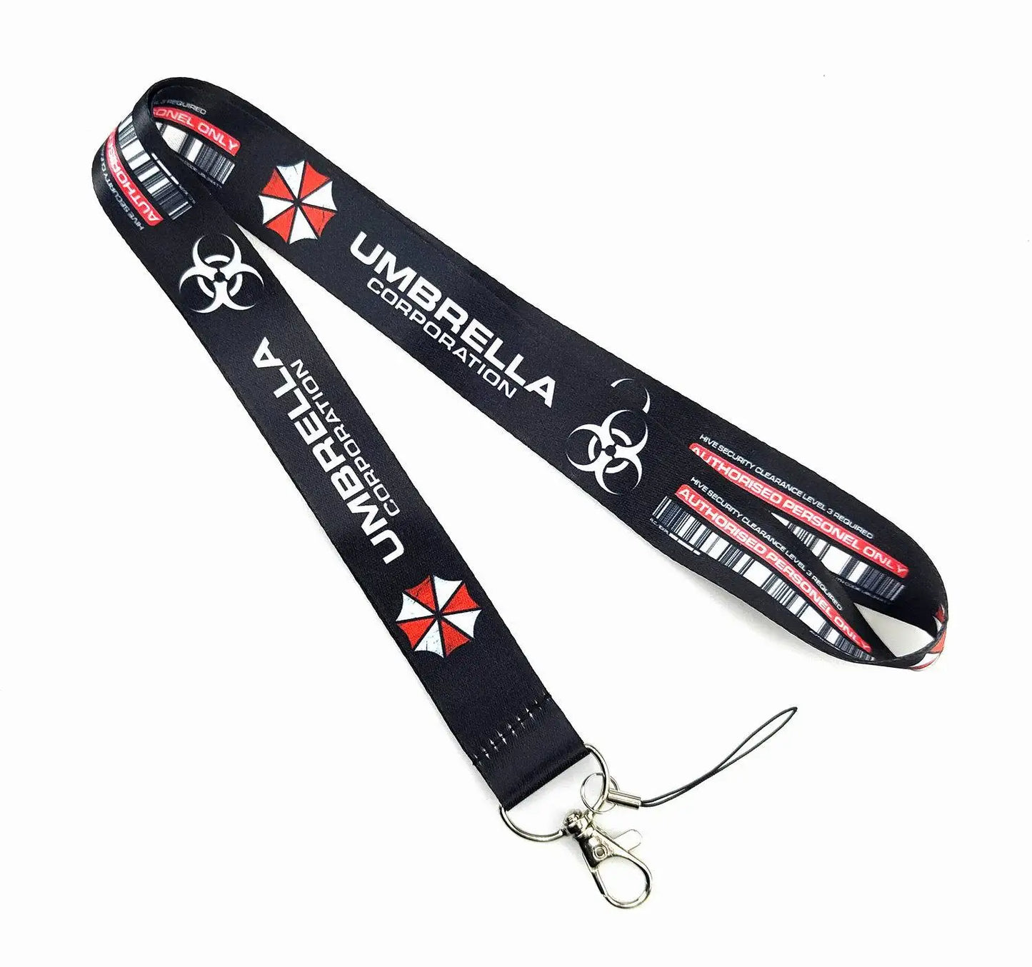 Game Logo PVC Card Holder – Student Neck Lanyard Bag for ID, Key, and Campus Cards