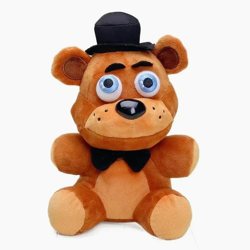 Five Nights at Freddy’s Plush Toy Set – Cute FNAF Stuffed Dolls Bonnie, Bear, Foxy & Freddy for Kids Gift