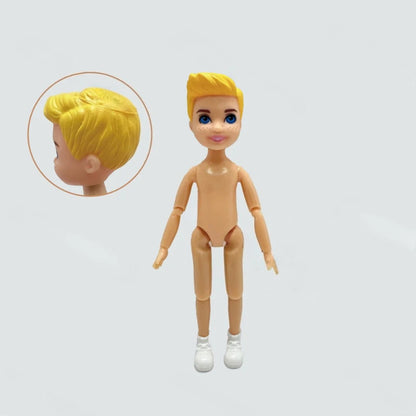 5-Inch / 15cm Little Doll — Normal Skin Girl Dress-Up Toy Gift for Children