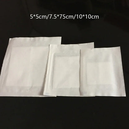 20PCS 8-Layer Sterile Cotton Gauze Pads - Waterproof Medical Wound Dressing, First Aid Supplies 5/7.5/10cm