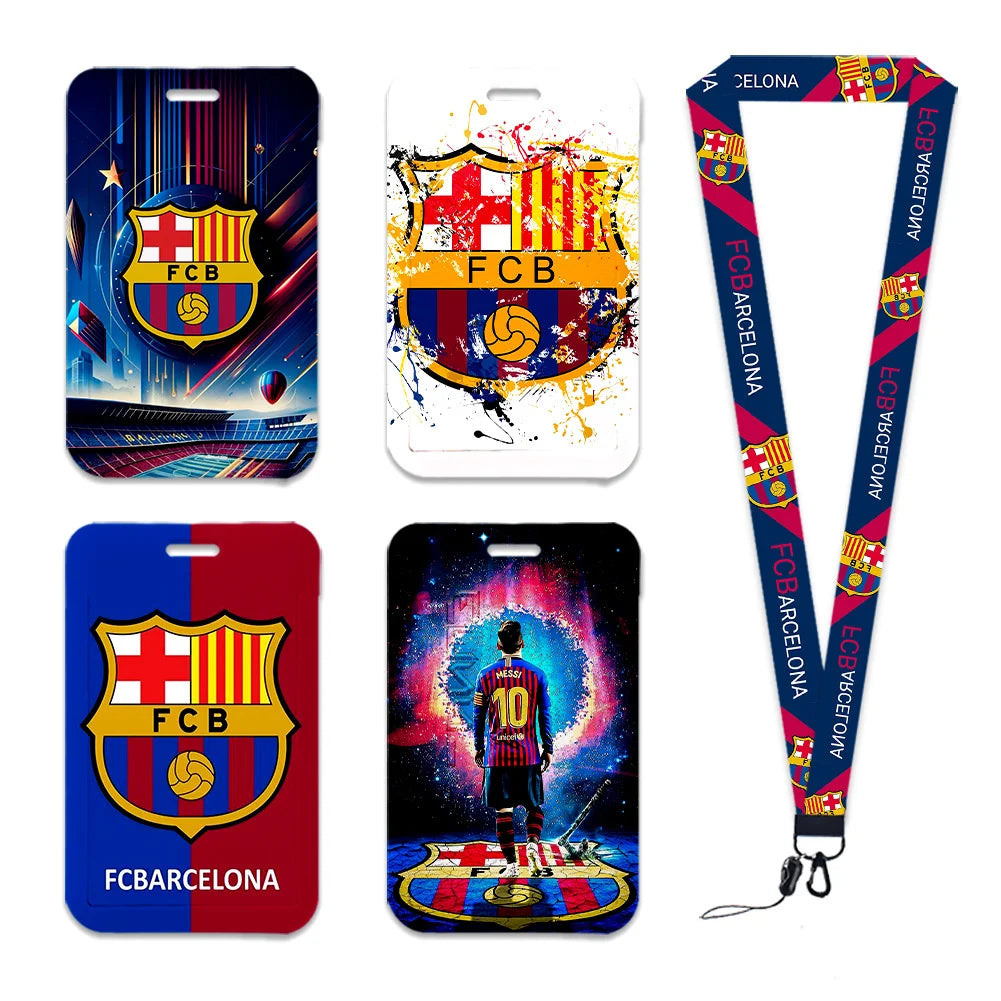 Spain Football Team Lanyard – ID Card Holder, Badge Case & Neck Strap Gift
