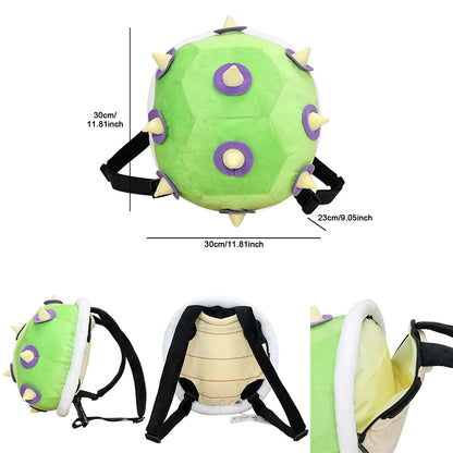 Super Mario Plush Backpack – 9 Styles Including Bowser, Yoshi & Koopa Troopa Cartoon Stuffed Toy Bag