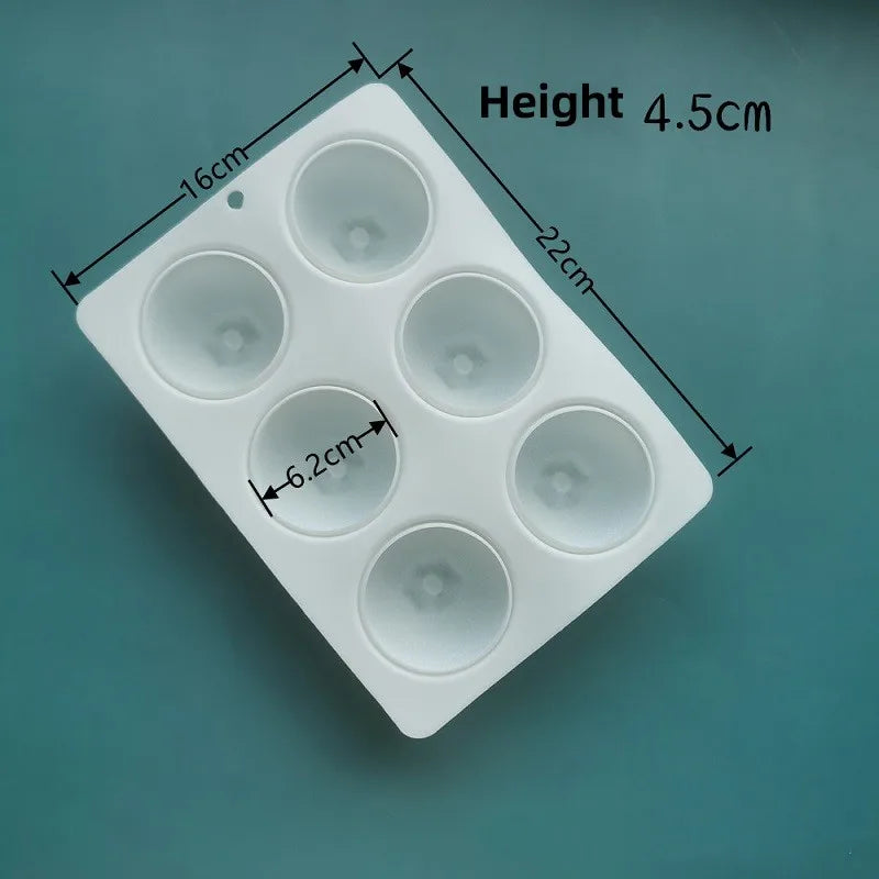 3D Lemon Shape Silicone Cake Mold — French Dessert Baking Tools for Brownies, Mousse & Pastry Decoration