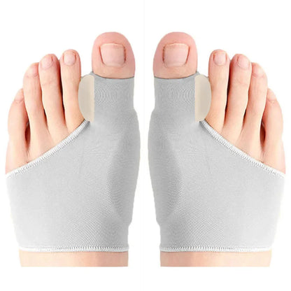 2PCS Toe Separators & Hallux Valgus Bunion Corrector – Foot Bone Adjusters, Pedicure Sock Straightener, Orthotics Correction Tools