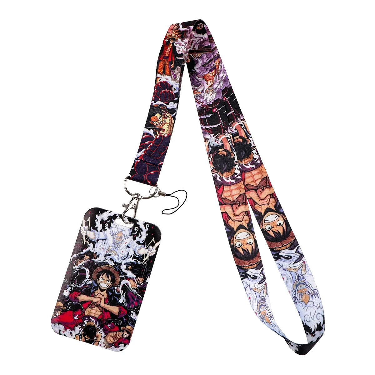 Zoro Anime Lanyard – Pirate Card Holder Neck Strap for Keys, ID, Phone, Badge, Cosplay Accessories & Gifts