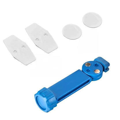 Durable Steel Bike Brake Pad Spreader Tool — 360° Rotatable Hydraulic Disc Caliper Piston Reset & Extension Tool