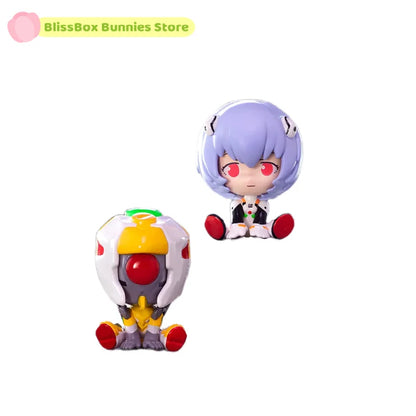 Evangelion Mini Sitting Series Blind Box – Anime Figure Collectible Decoration & Custom Gift