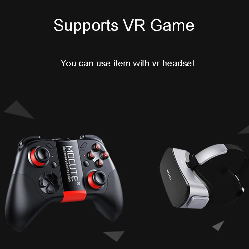 Shinecon 3D VR Glasses – Virtual Reality Headset with Controller for Smartphone Gaming